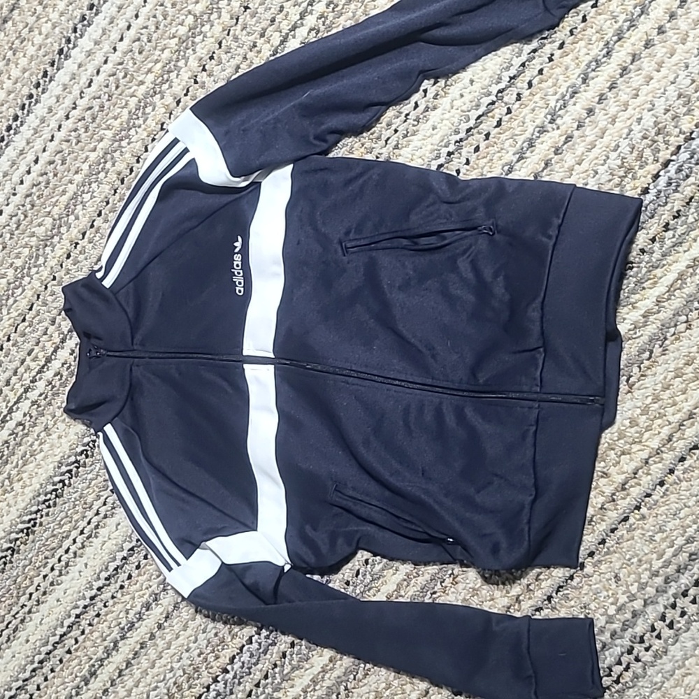 Mens Adidas track jacket sz medium